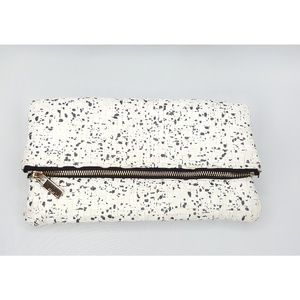 Deux Lux Woven Fold Clutch